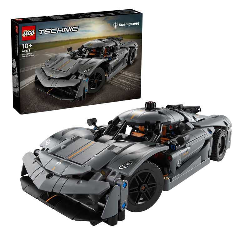 LEGO Technic 42173 Koenigsegg Jesko Absolut Grey Hypercar