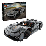 Lego Technic 42173 Koenigsegg Jesko Absolut Gray Hypercar