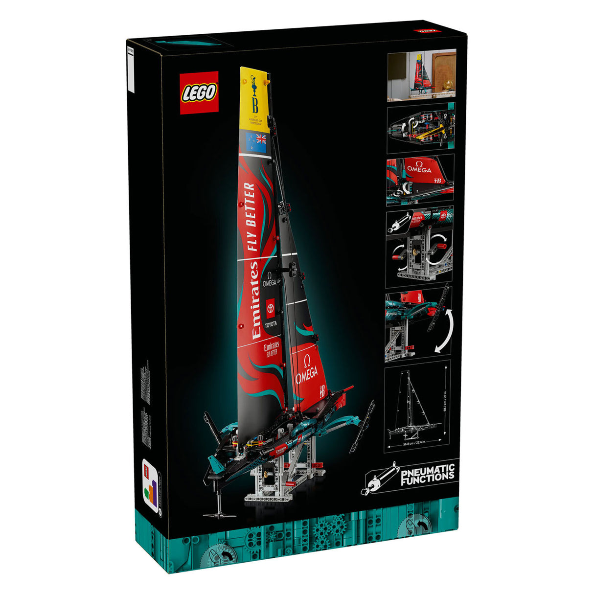 Lego Technic 42174 Emirates Team New Zealand AC75