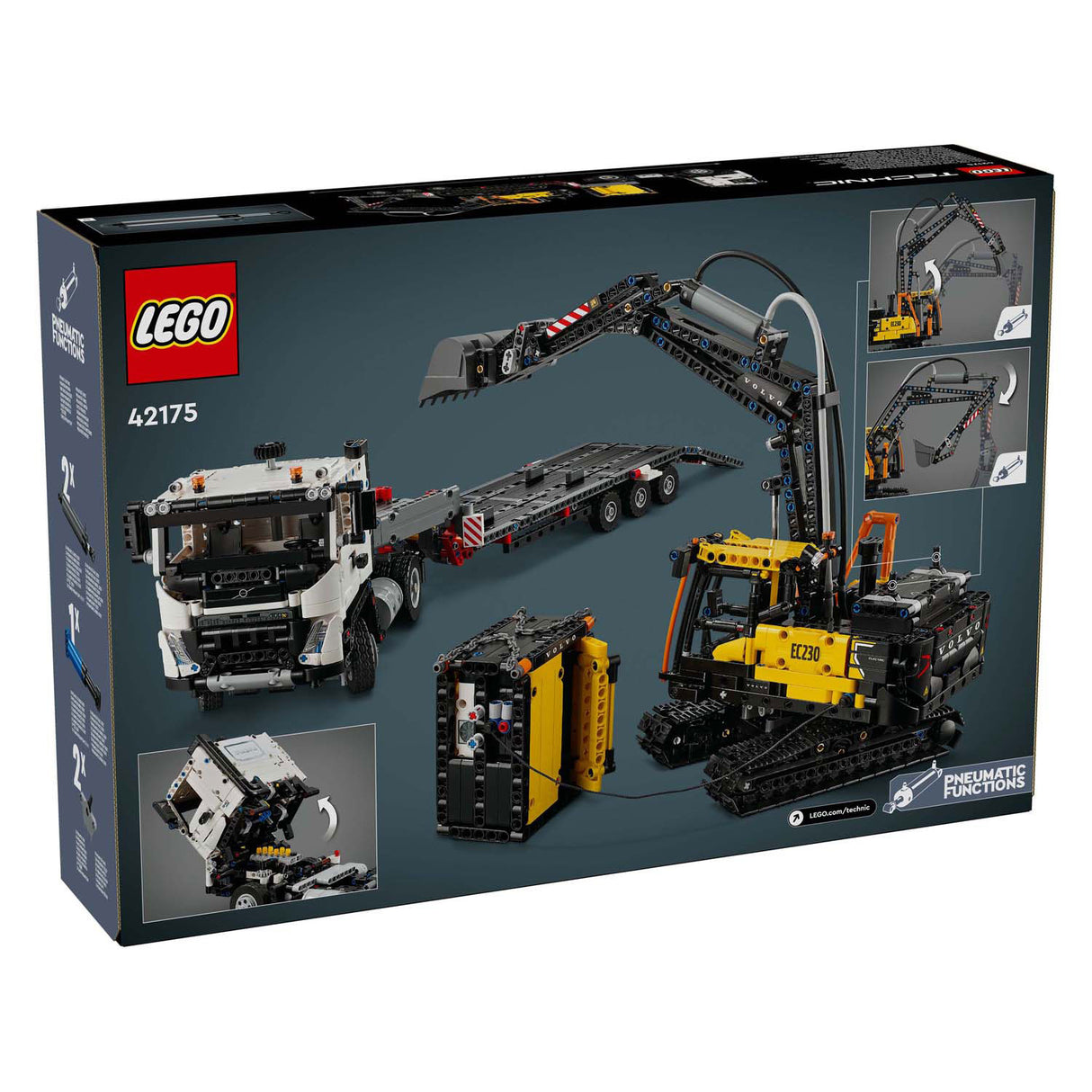 LEGO LEGO Technic 42175 Volvo FMX Truck EC230 Excavadora eléctrica