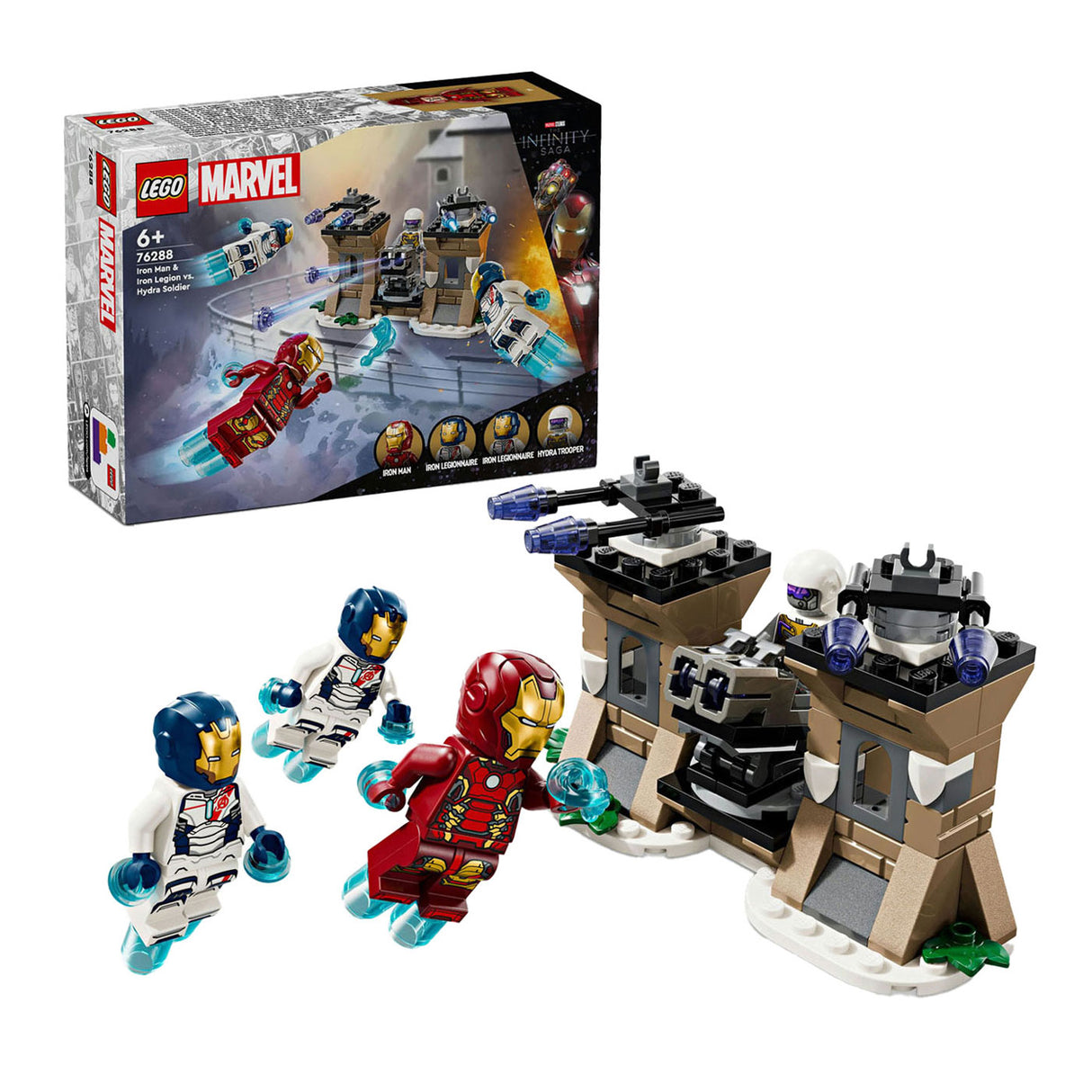 Lego LEGO Super Heroes 76288 Iron Man Iron Legion vs. Hydra Soldaat