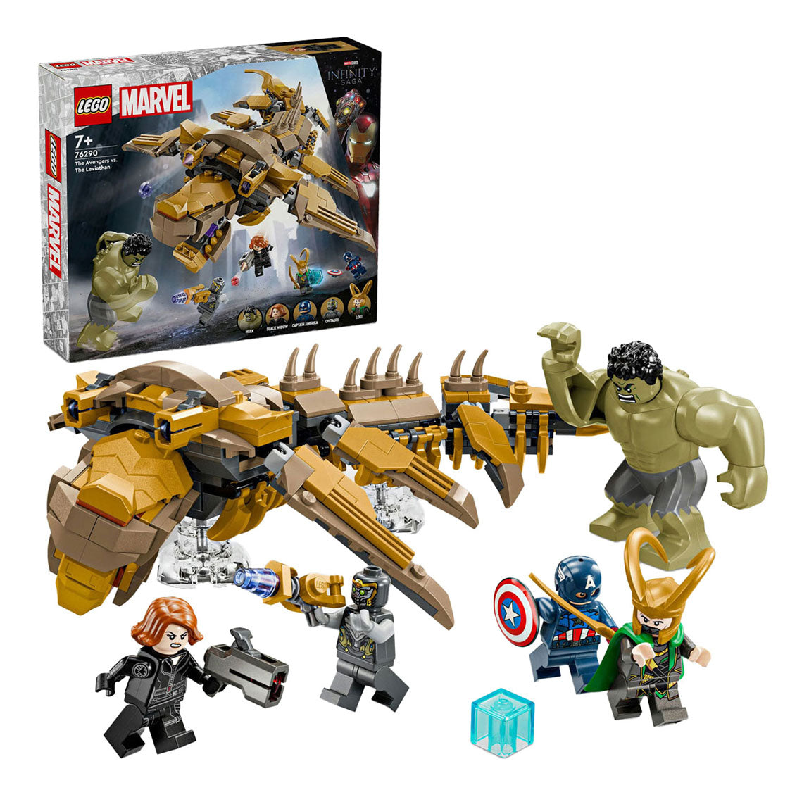 Lego Lego Super Helden 76290 d'Avengers vs. De Leviathan