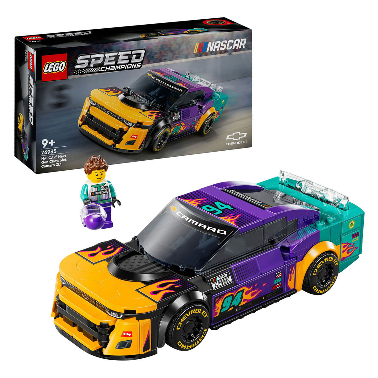 LEGO Speed ​​Champions 76935 NASCAR Next Gen Chevrolet Camaro ZL1