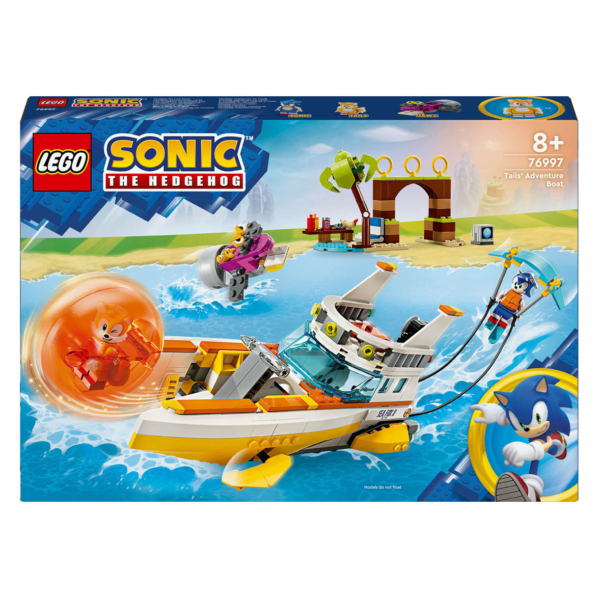 Lego Sonic 76997 Tails 'Adventure Boat