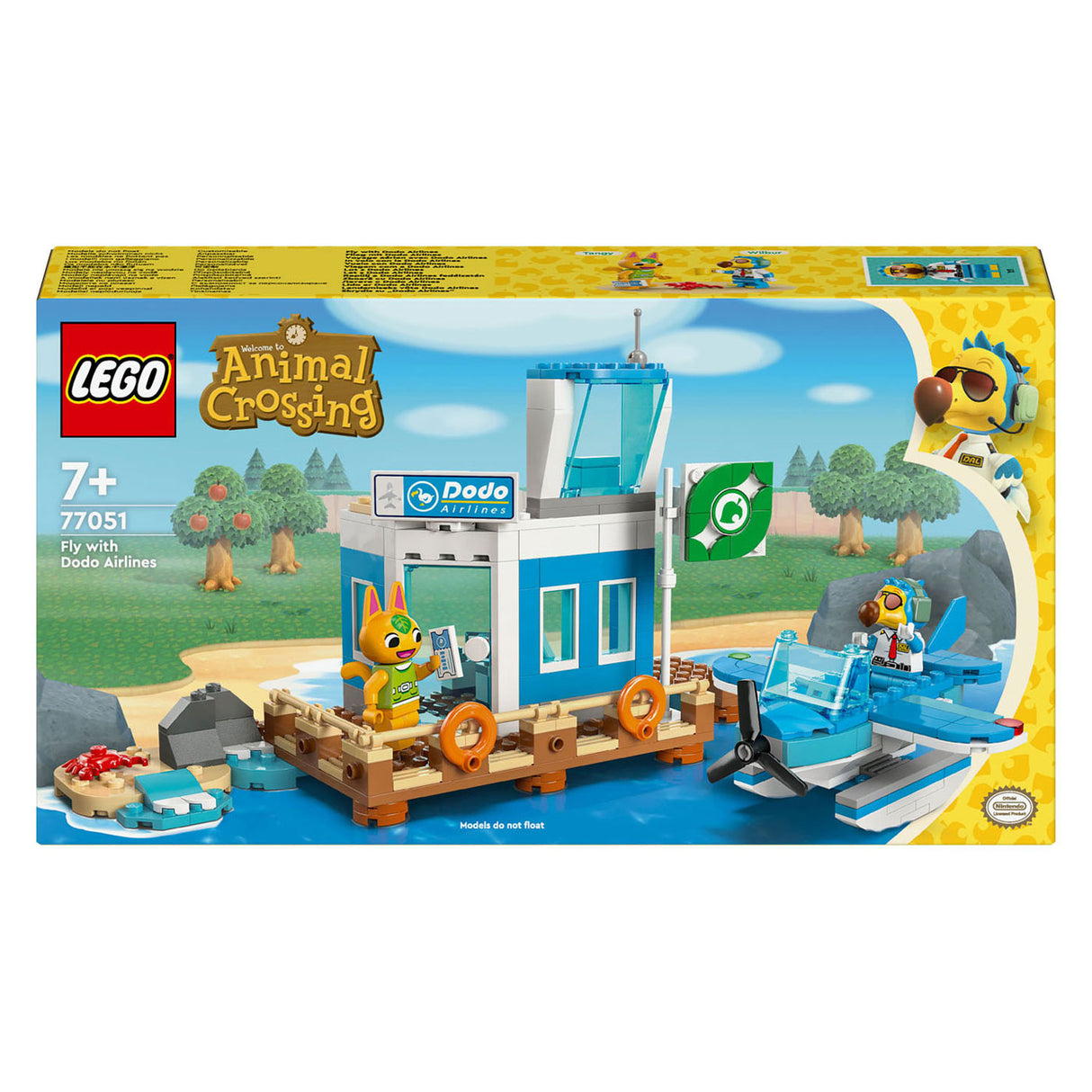 Lego Animal Crossing 77051 Fly con Dodo Airlines