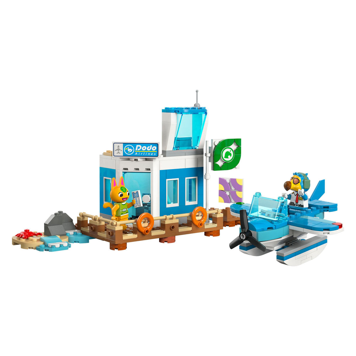 Lego LEGO Animal Crossing 77051 Vlieg met Dodo Airlines