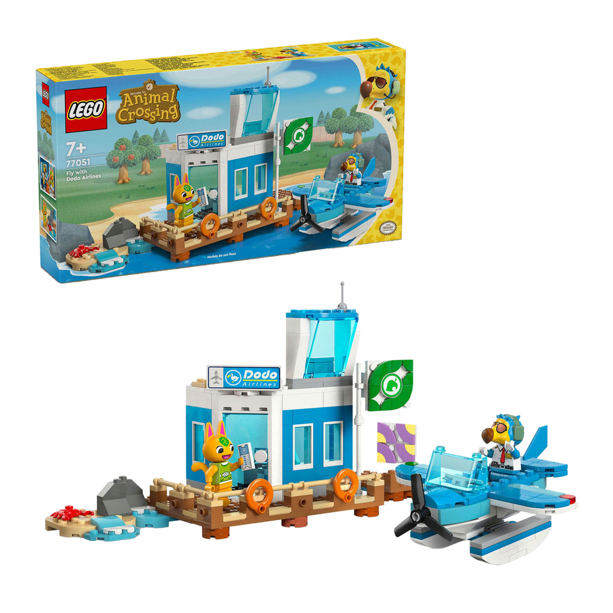 Lego Animal Crossing 77051 Fly con Dodo Airlines