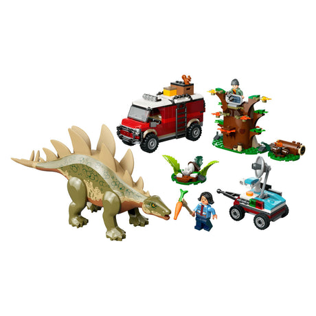 Lego jurassic world 76965 dinozaurų misijos: stegozauro atradimas