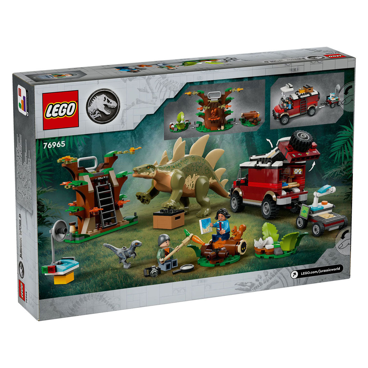 Lego Jurassic World 76965 Dinosaurusmissions: Stegosaurus Discovery