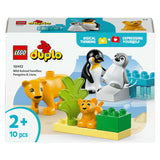 Lego Duplo Town 10442 Families of Wild Dieren: Penguins och Leeuwen