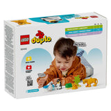 Lego Duplo Town 10442 Families of Wild Dieren: Penguins och Leeuwen