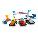 LEGO Duplo Town 10445 F1 Team Race Teile und Fahrer