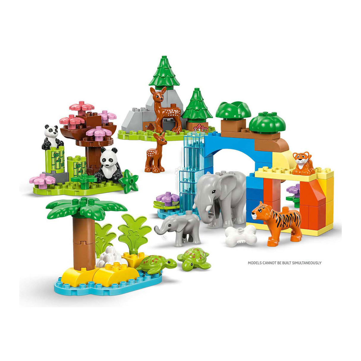 LEGO DUPLO TOWN 10446 3-in-1-Familien von Wild Dieren