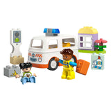 Lego Duplo Town 10447 Ambulancia con conductor