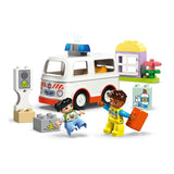 Lego Duplo Town 10447 Ambulancia con conductor