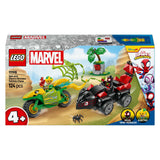 Lego Spidey 11198 Spin and Electro Chase s dinosaury vozidly