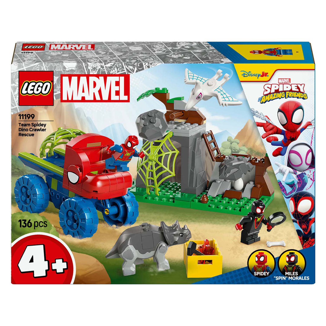 Lego Spidey 11199 Team Spidey Rescue Mission mit Dinotruck