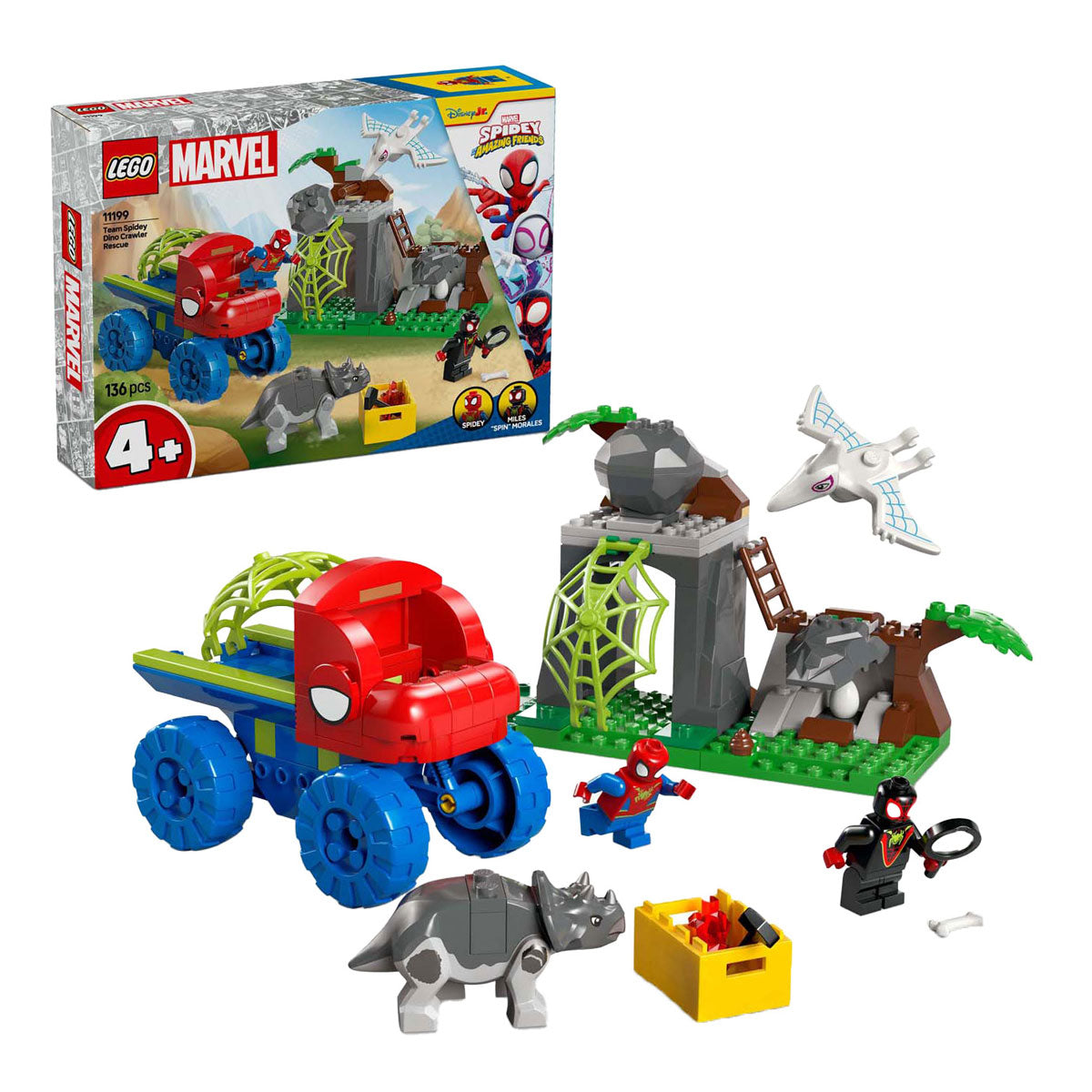 Lego Spidey 11199 Team Spidey Rescue Mission mit Dinotruck