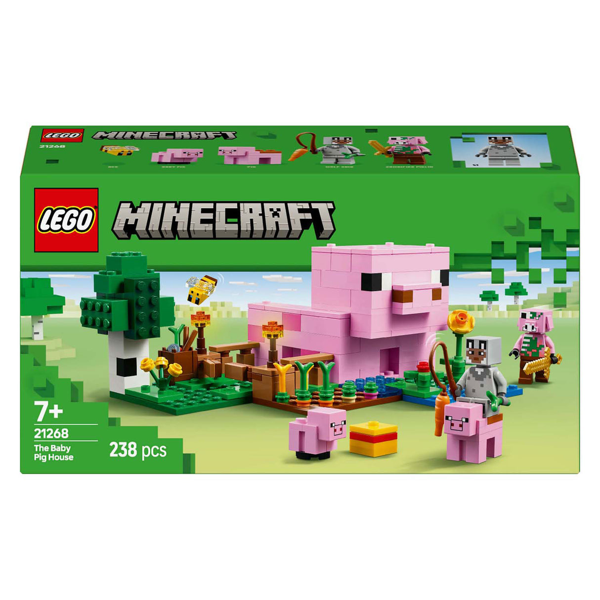 LEGO Minecraft 21268 Hiša Biggetje