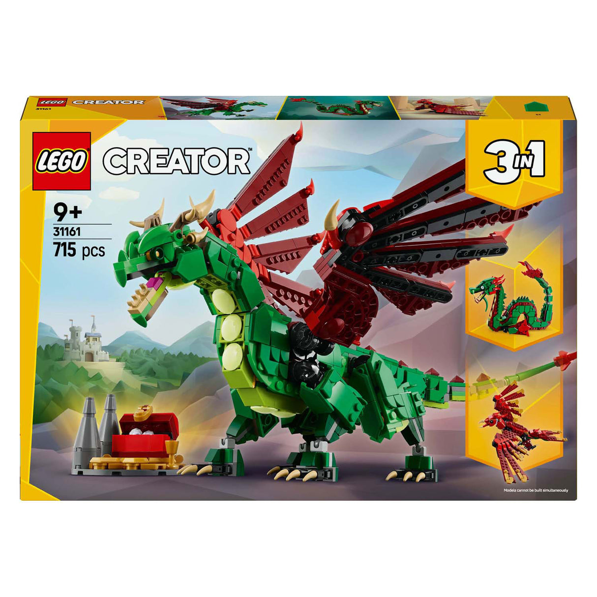 LEGO Creador 31161 Dragón medieval