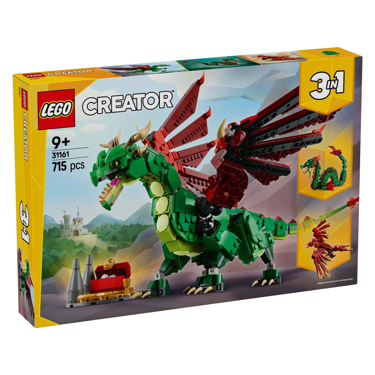 LEGO Creador 31161 Dragón medieval