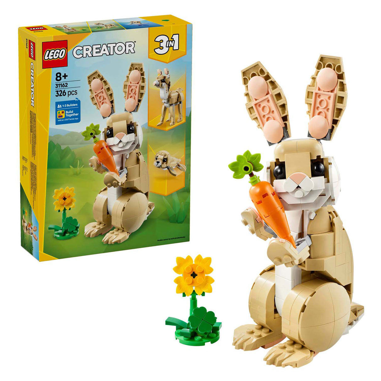 Lego -skaber 31162 Lief Rabbit