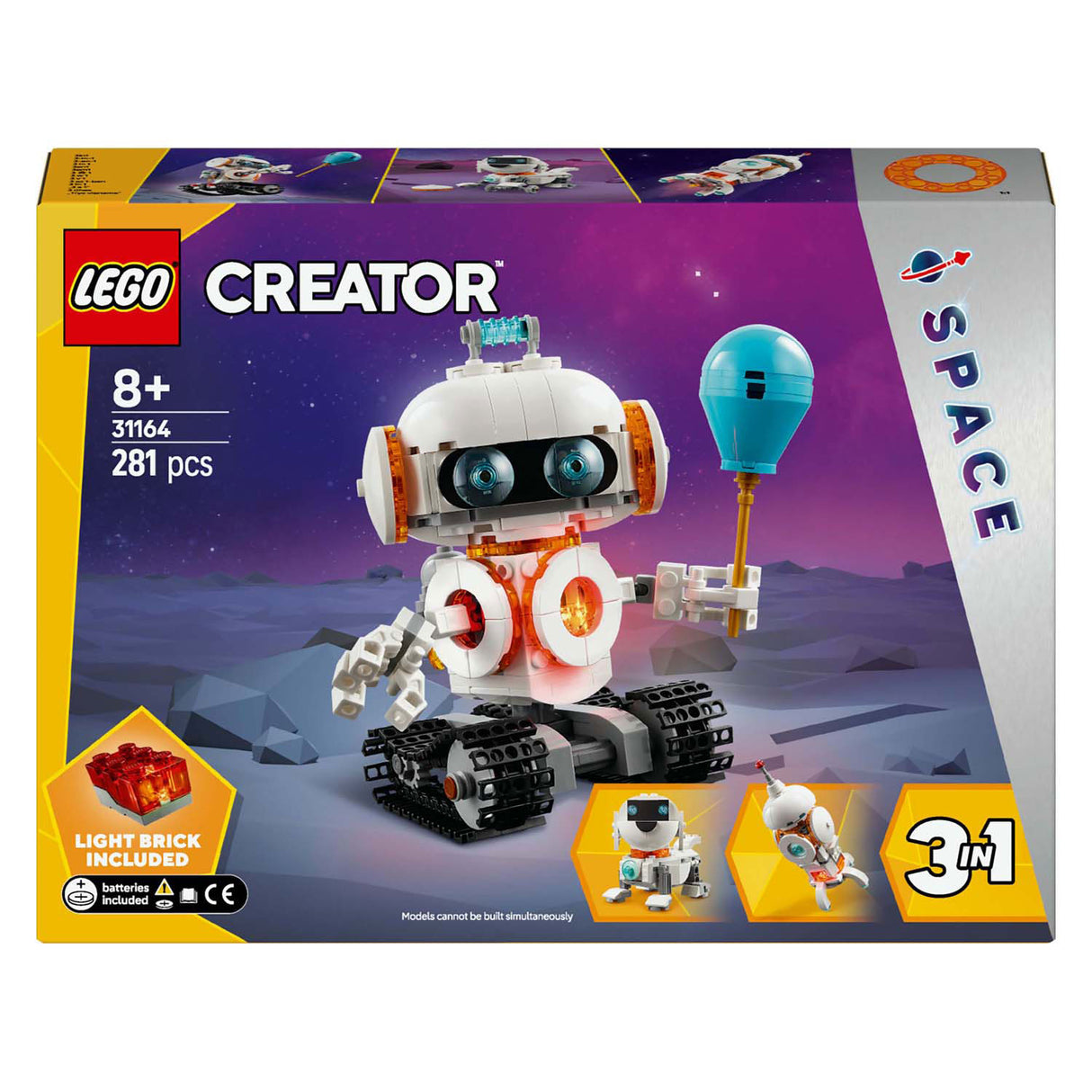 Tvůrce LEGO 31164 SpaceBot