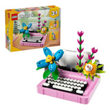 Lego -skaber 31169 Typemachine med blomster