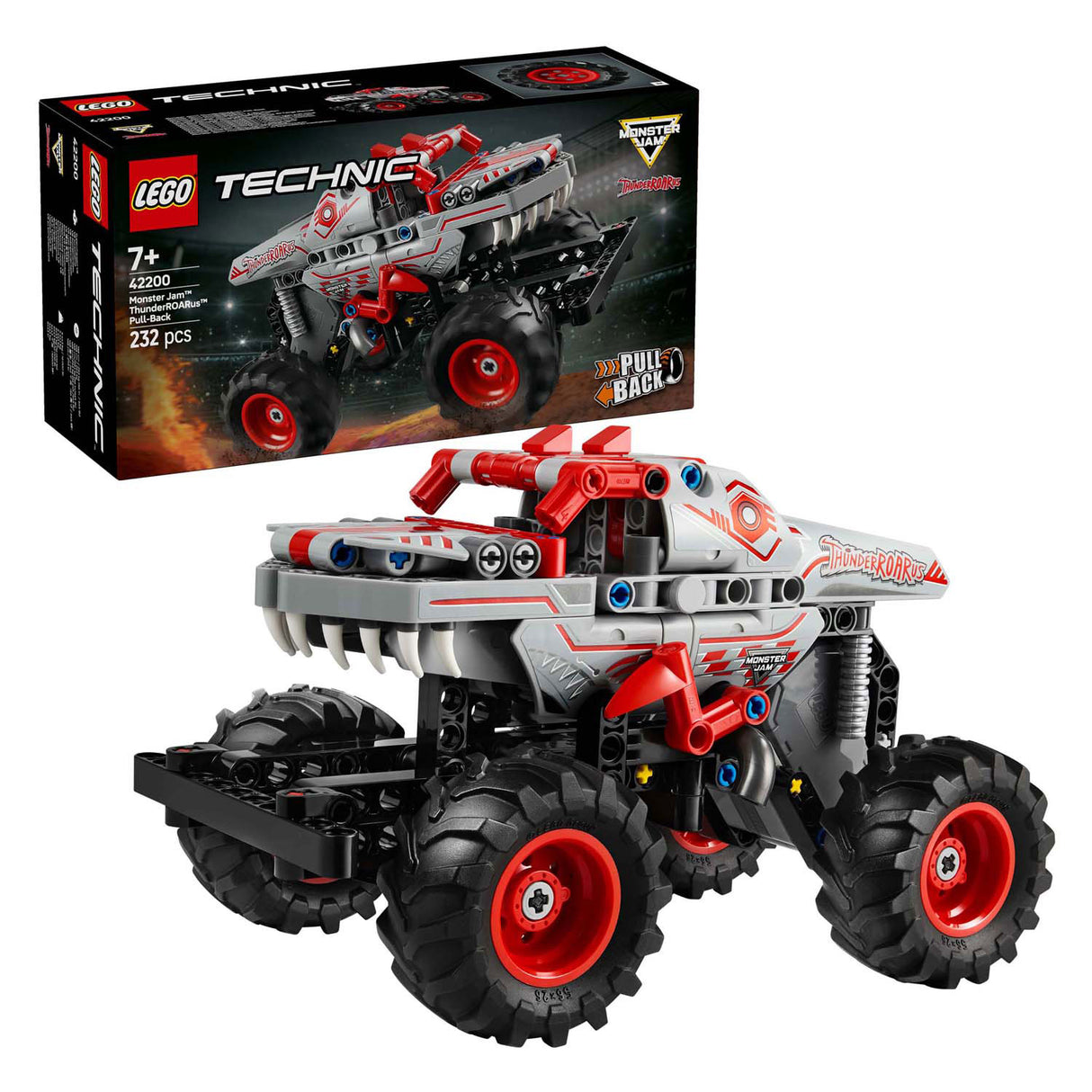 Lego Technic 42200 Monster Jam Thunderroarus Pull