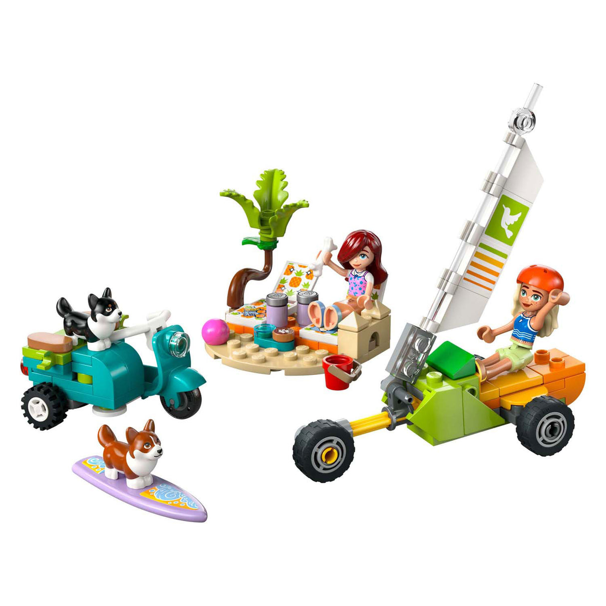 Lego Friends 42641 Surf and Scooter Pleasure with the Pogs