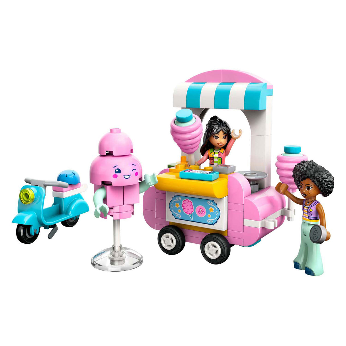 LEGO Friends Cotton Cotton Stall With Scooter - 42643