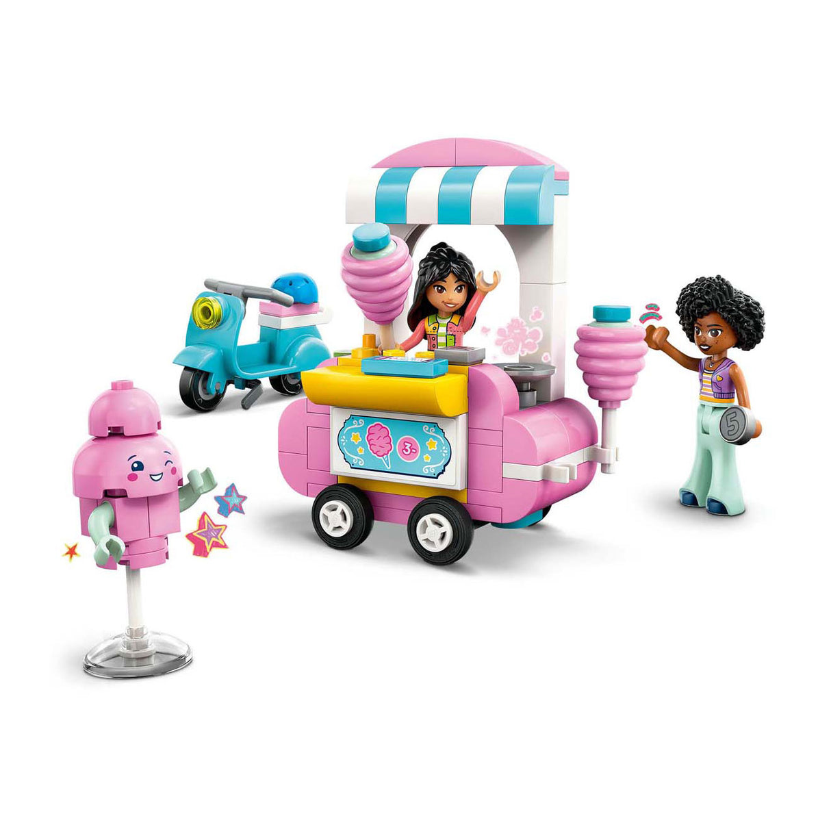 LEGO Friends Cotton Cotton Stall With Scooter - 42643