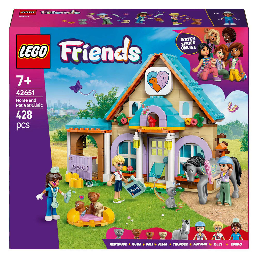 Lego Friends 42651 Veterinärklinik för hästar och husdjur