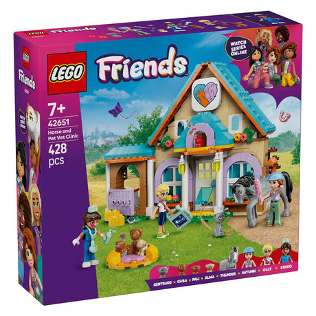 Lego friends 42651 klinika weterynaryjna dla koni i zwierząt domowych
