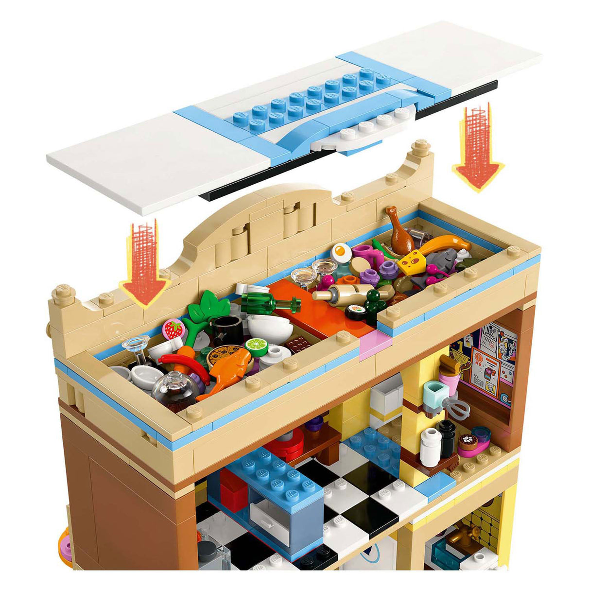 LEGO Friends 42655 Restaurant and Cooking School