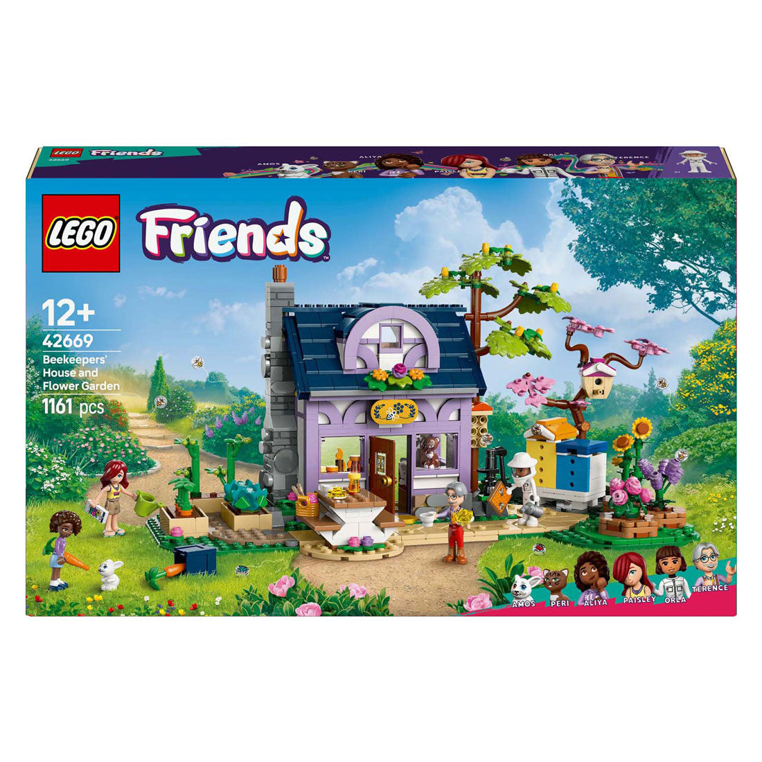 LEGO Friends 42669 Beekeepers House and BlomentUin