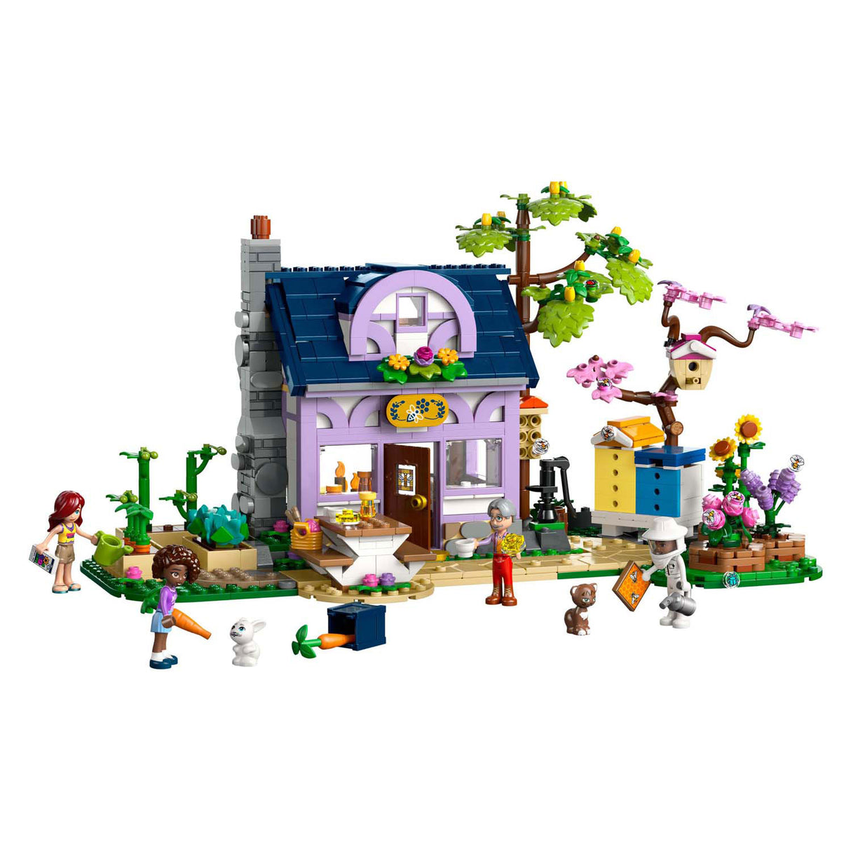 Lego Friends 42669 Beekeepers House och Bloementuin