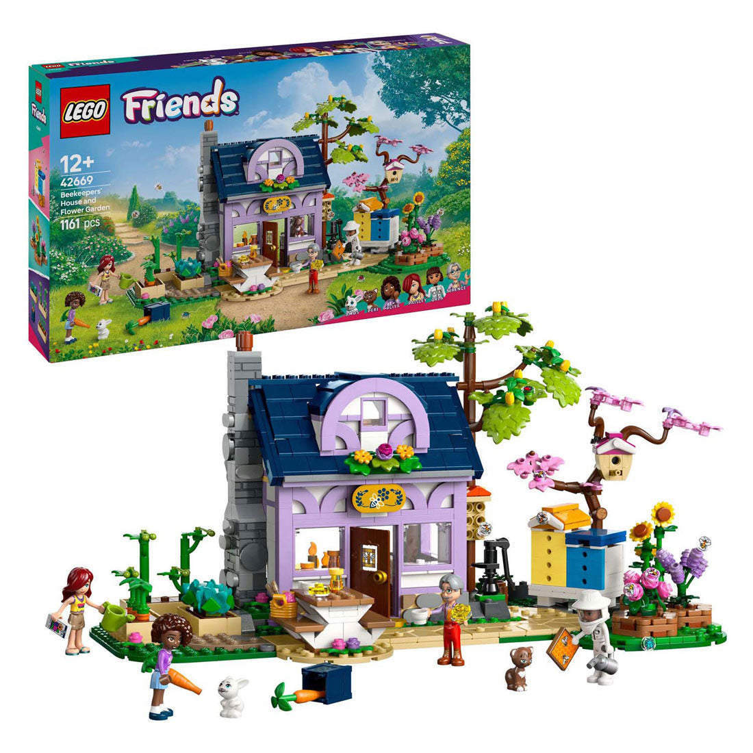 Lego Friends 42669 Beekeepers House och Bloementuin