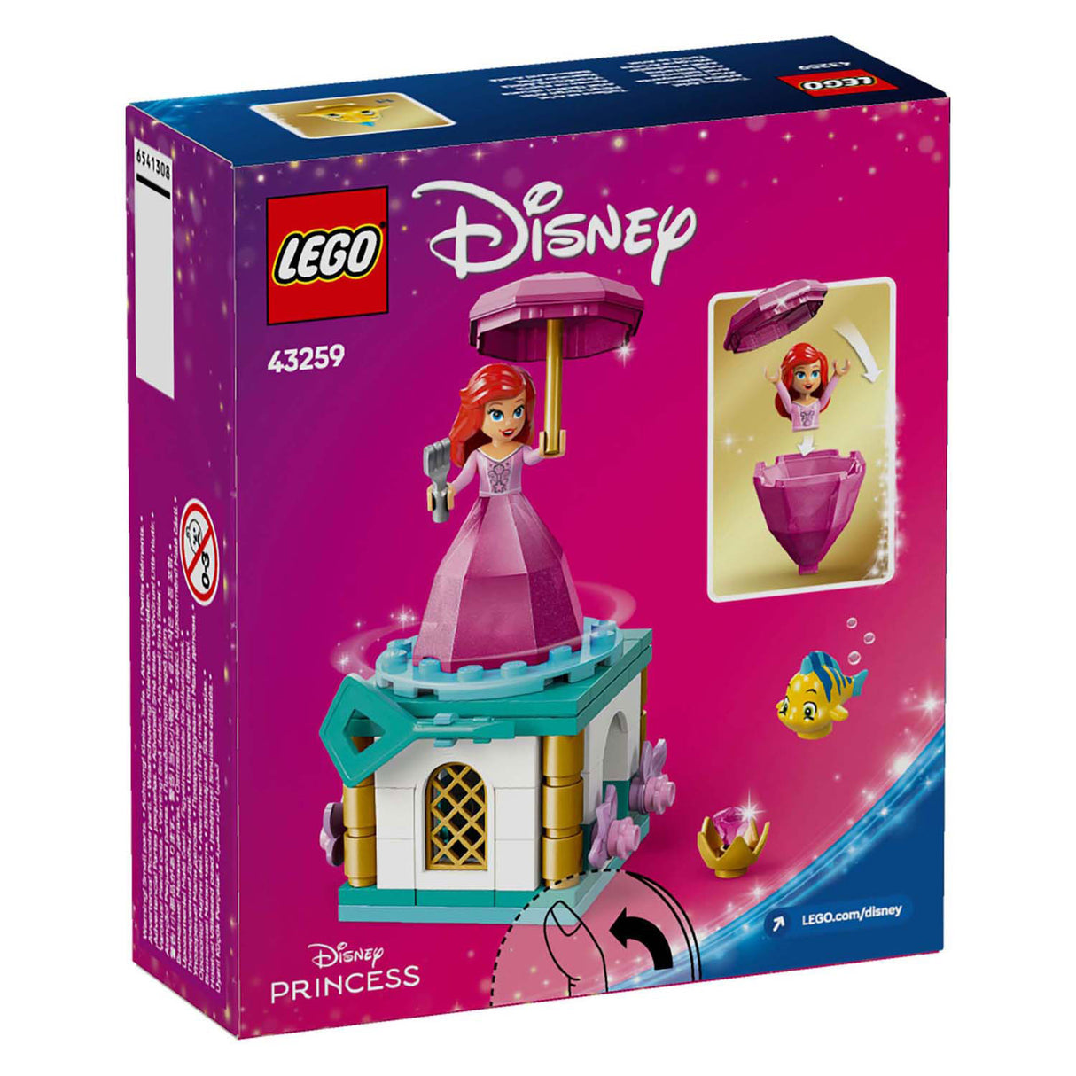 Lego Disney Princess 43259 roterande Ariel