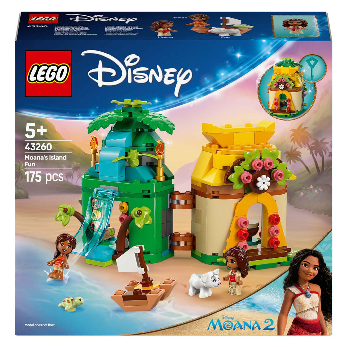 Lego Disney Princess 43260 Vaianas lekö