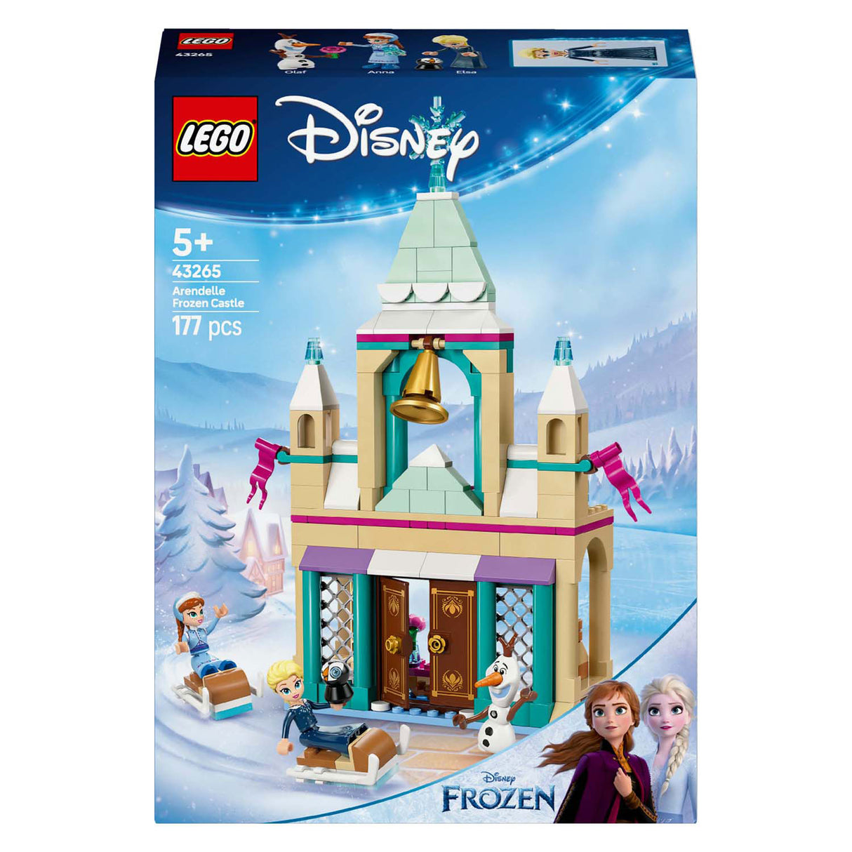 LEGO Disney Princess 43265 Castillo congelado de Arendelle