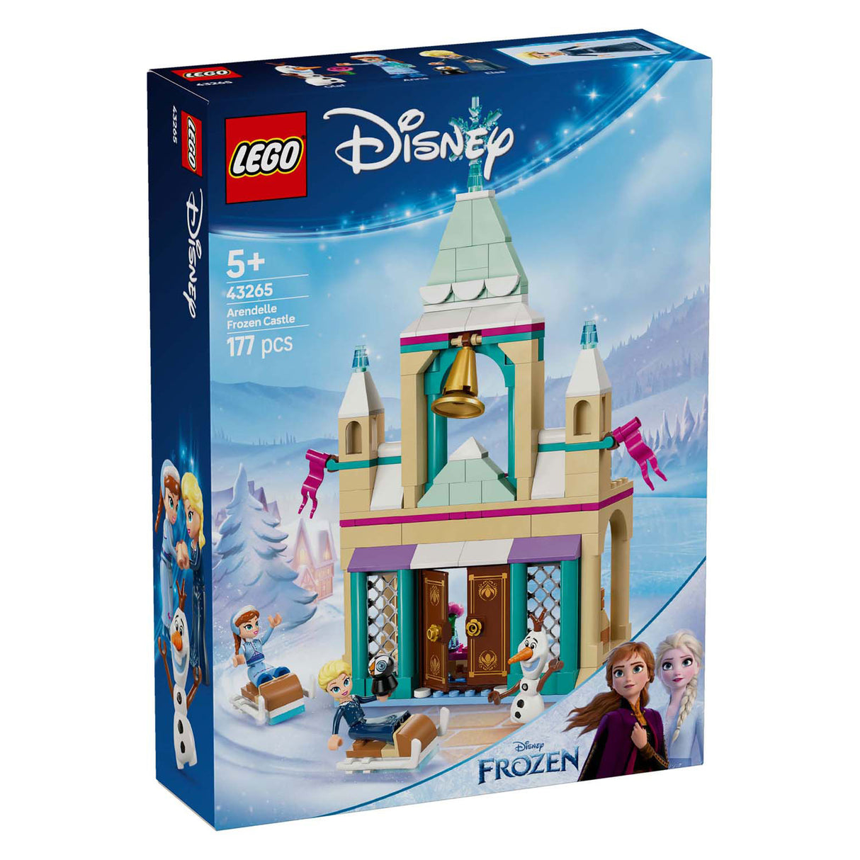 Lego Disney Prinzessin 43265 gefruerene Schlass vun der Arendeelle