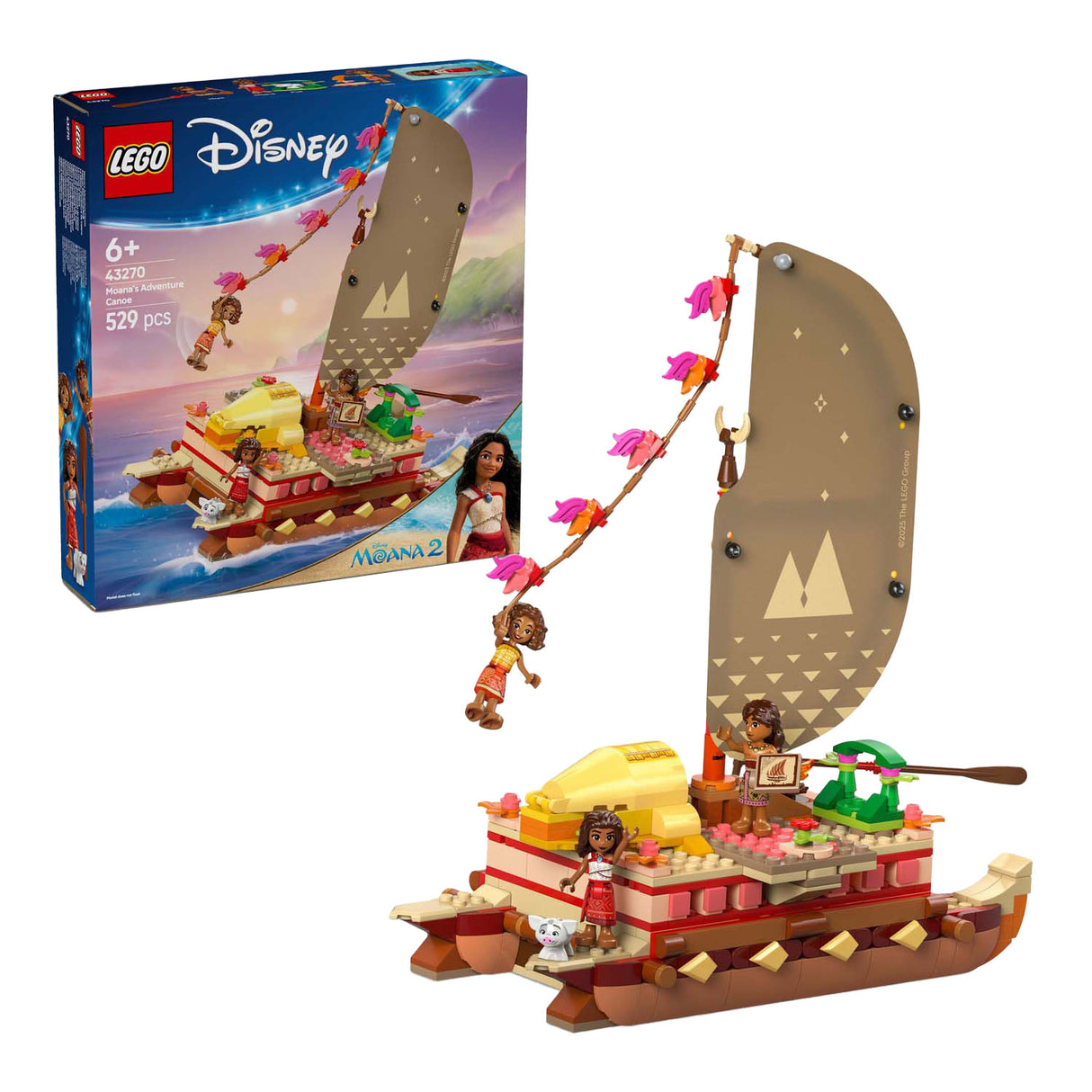 Lego Disney Princess 43270 Vaianas äventyr Kano