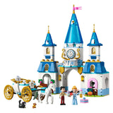 LEGO Disney Princess 43275 Castle de Cenicienta y entrenador de caballos