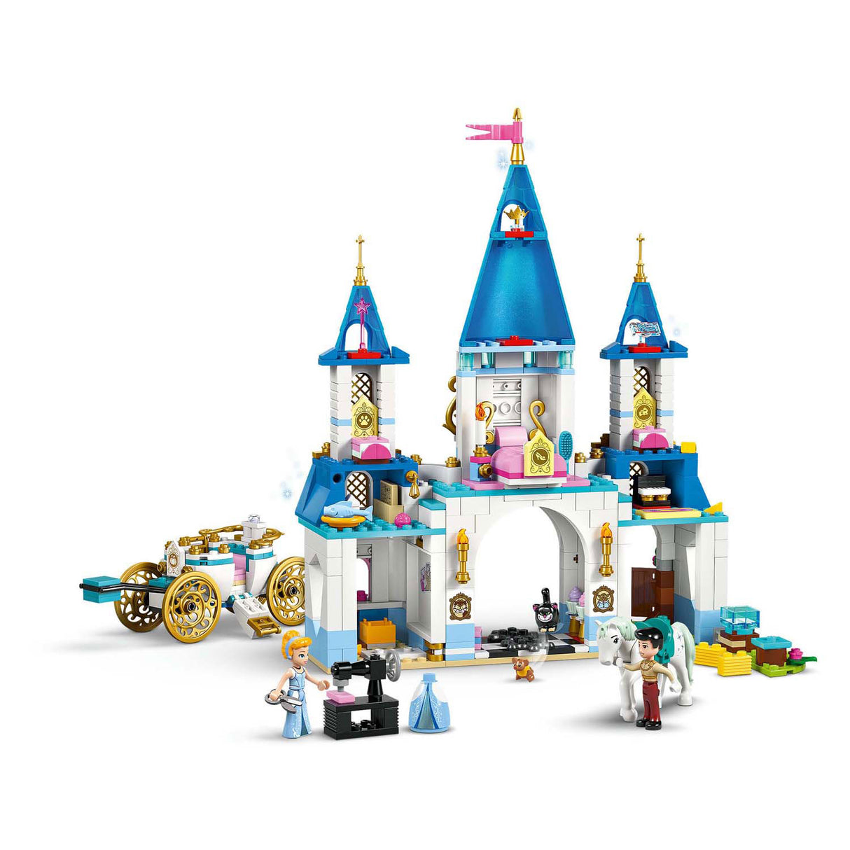 LEGO Disney Princess 43275 Grad in trener konj