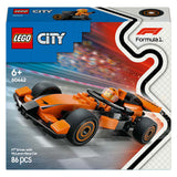 Lego City F1 con Mc Laren Racing Car con conductor - 60442