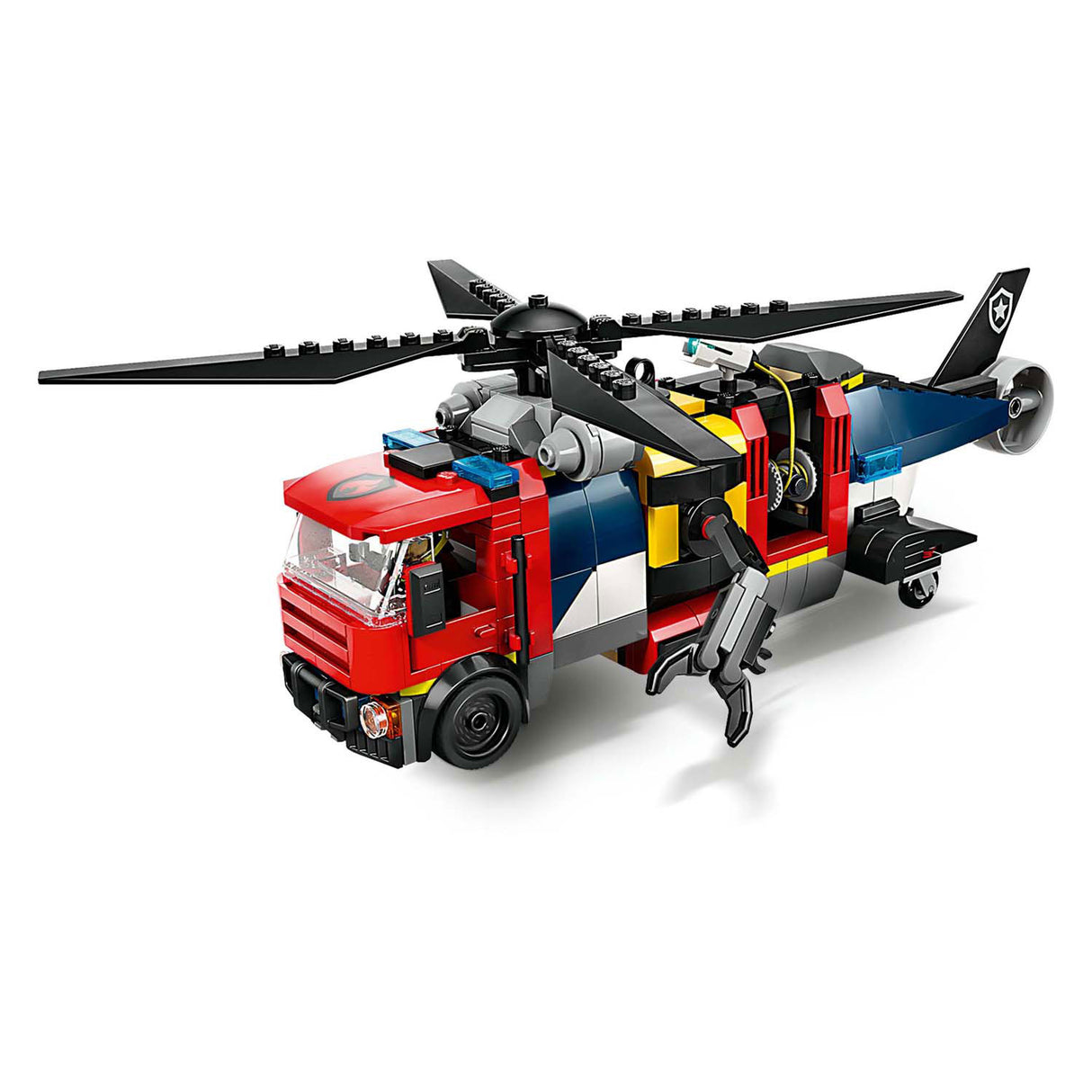 LEGO CITY 60462 helicóptero, camión de bomberos y remezcla de submire