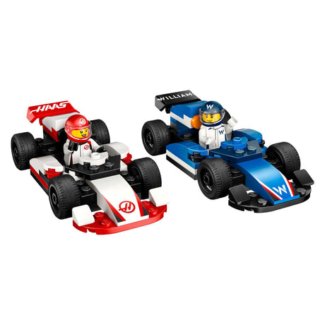 Lego city 60464 f1 williams racing and hare f1 racing cars