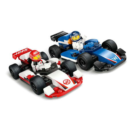 Lego city 60464 f1 williams racing and hare f1 racing cars