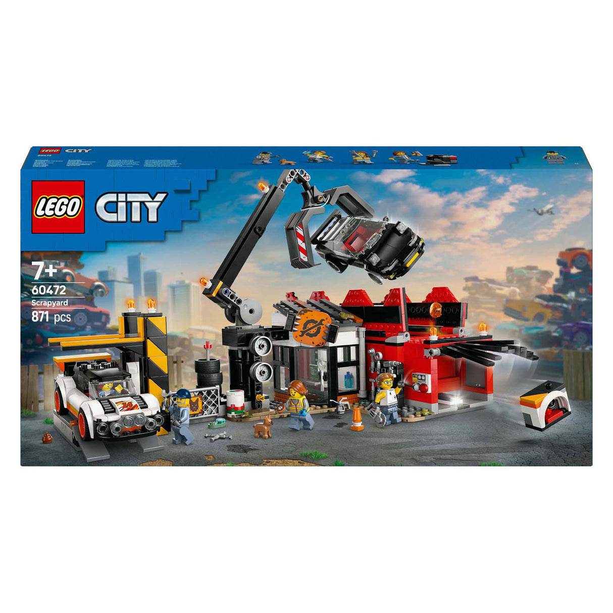 LEGO City 60472 Schrro heap with cars